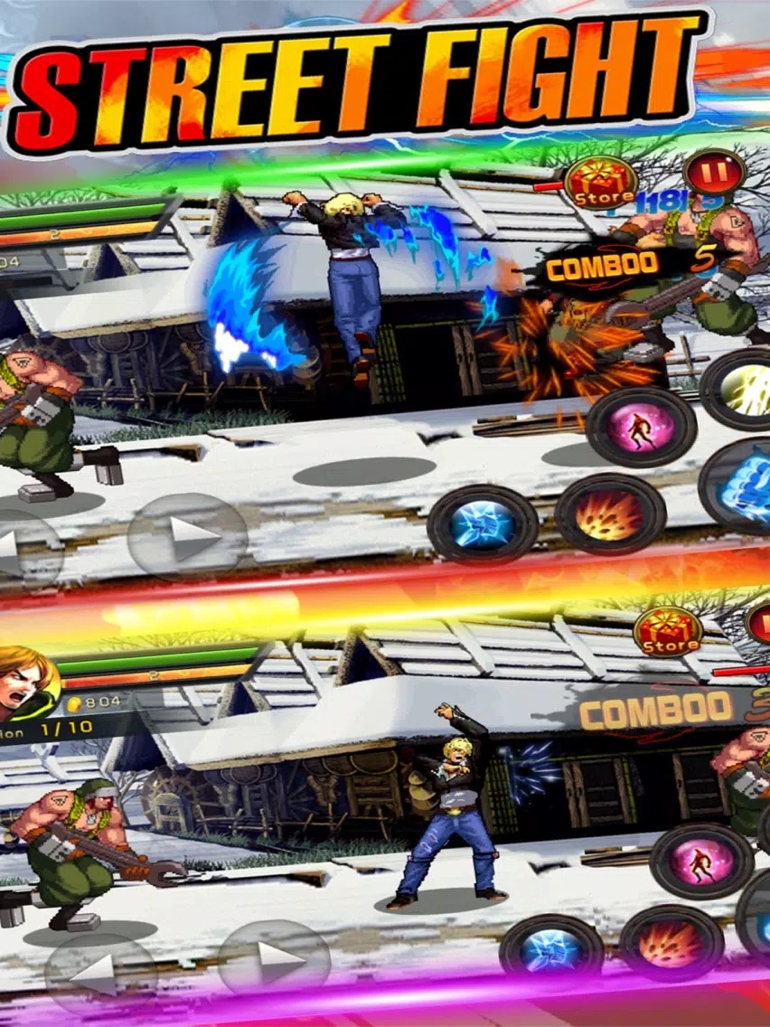 Street Fight-boxing fight game iPad 应用截图