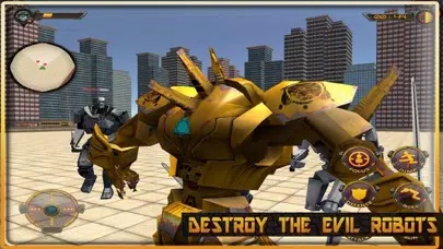 ภาพหน้าจอของ Future Robot Fight 3D