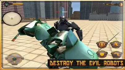 ภาพหน้าจอของ Future Robot Fight 3D