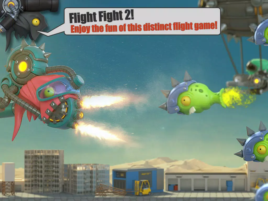 Tangkapan skrin Flight Fight 2 Free iPad 