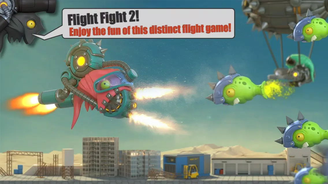 Tangkapan skrin Flight Fight 2 Free