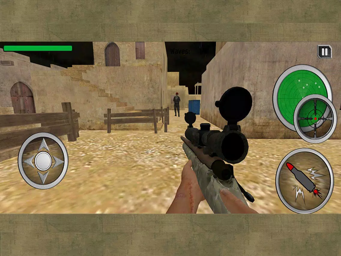 Capturas de tela do Desert Sniper Warfield: Commando in Action iPad 