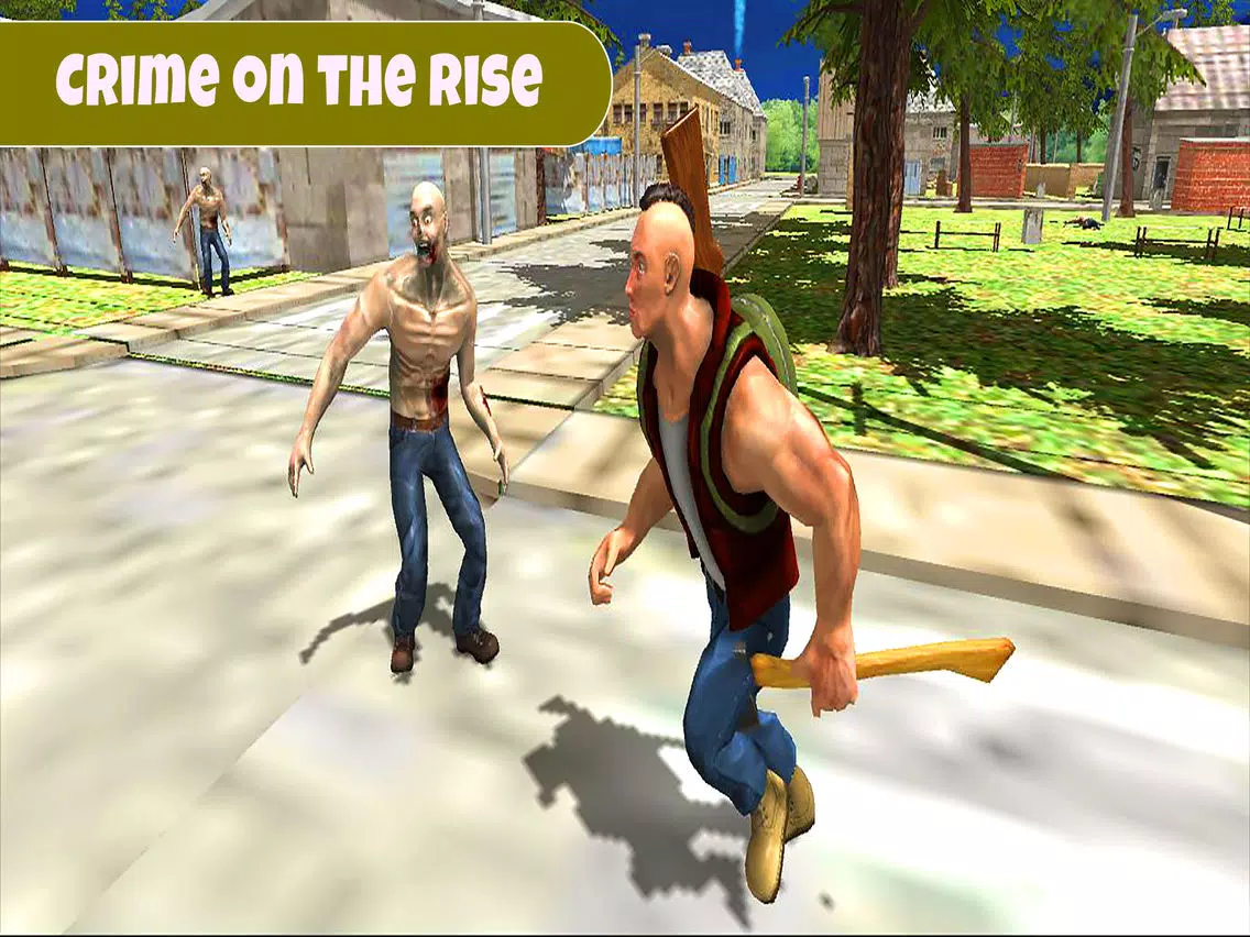 Grand City Crime War: Clash of Zombies Gangs iPad  스크린샷