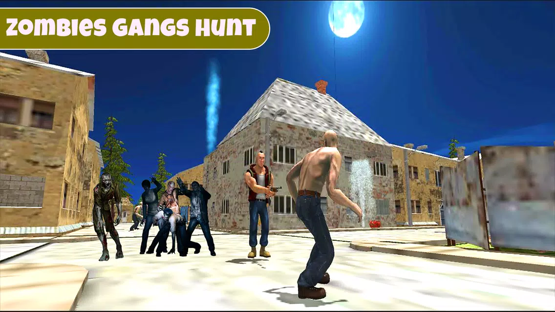 Grand City Crime War: Clash of Zombies Gangs 스크린샷