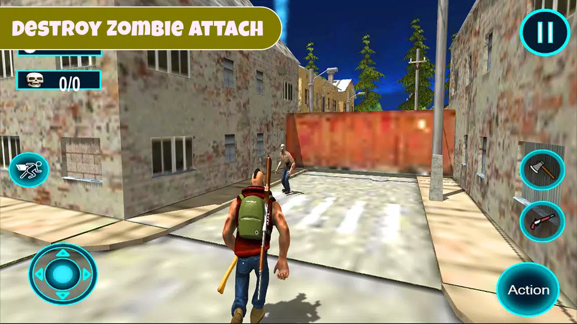 Grand City Crime War: Clash of Zombies Gangs 스크린샷