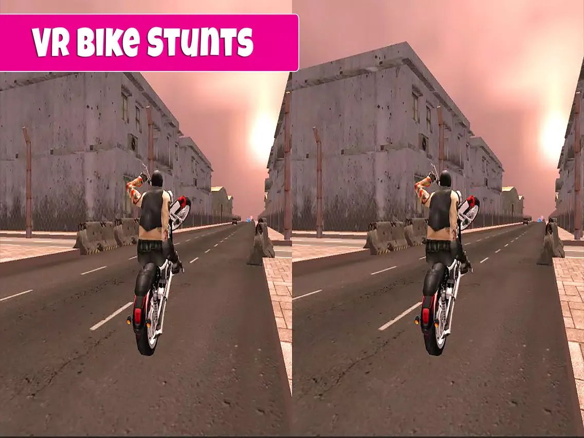 Captures d'écran de VR Extreme Bike Rider: Highway Stunt Racing iPad 
