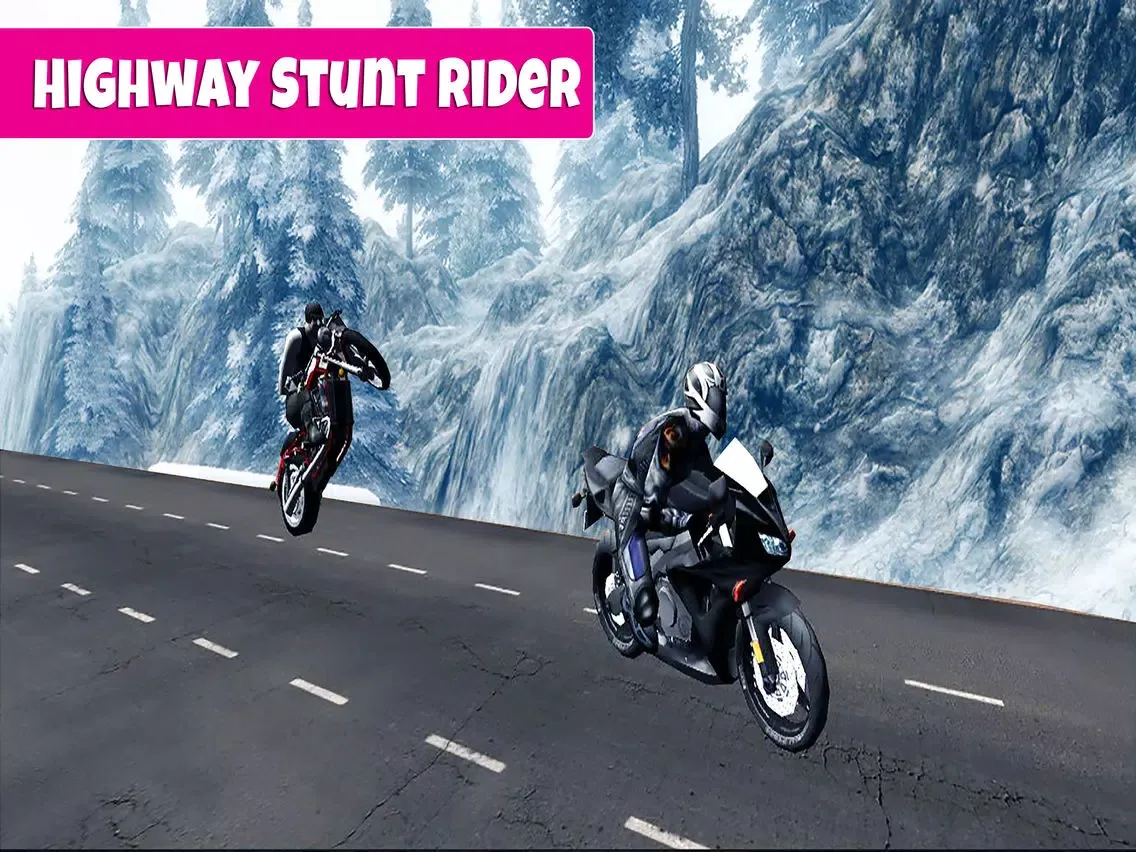 Captures d'écran de VR Extreme Bike Rider: Highway Stunt Racing iPad 