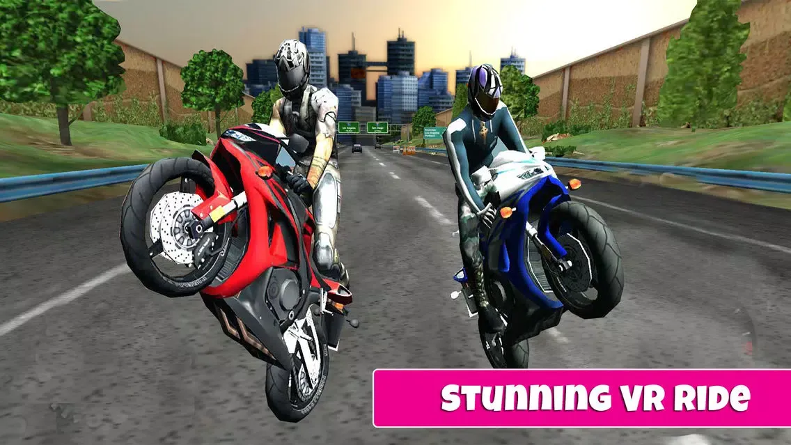 Captures d'écran de VR Extreme Bike Rider: Highway Stunt Racing