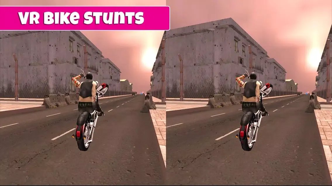 Captures d'écran de VR Extreme Bike Rider: Highway Stunt Racing