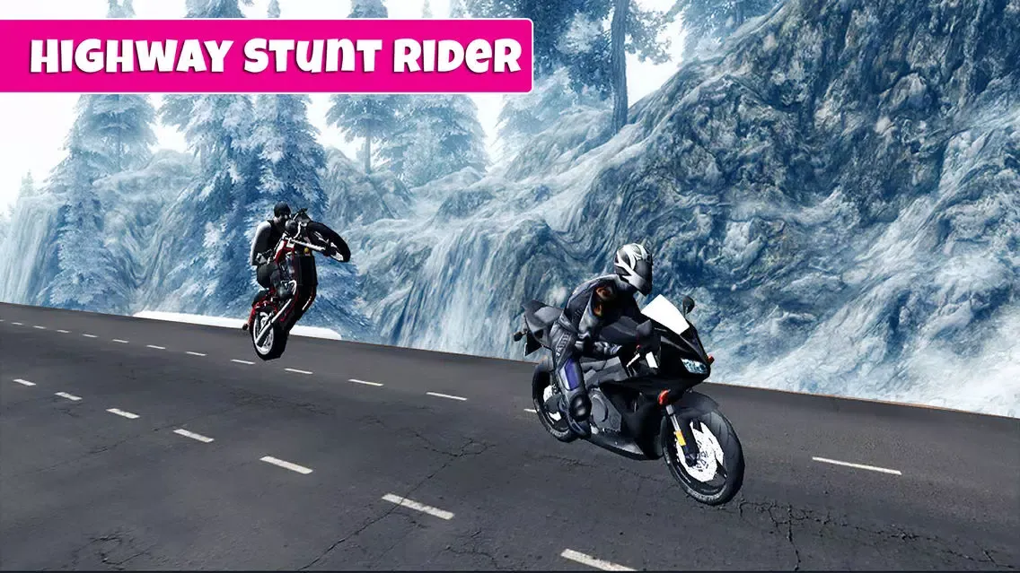 Captures d'écran de VR Extreme Bike Rider: Highway Stunt Racing
