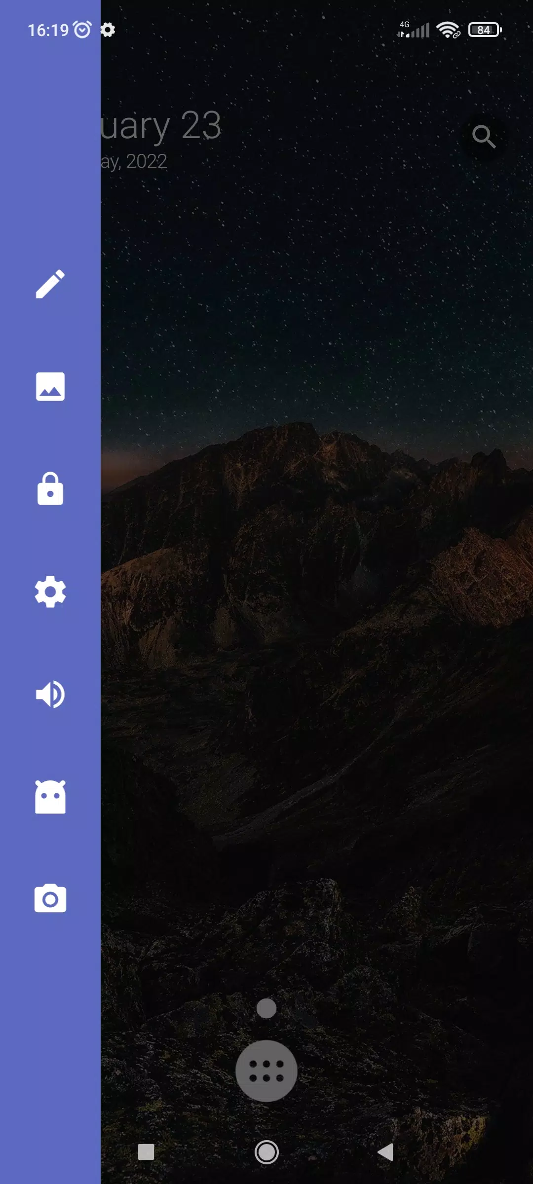 XIOS Launcher Home screen Screenshots