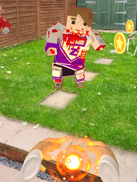 Zombie VS Chi Master AR iPad  Screenshots