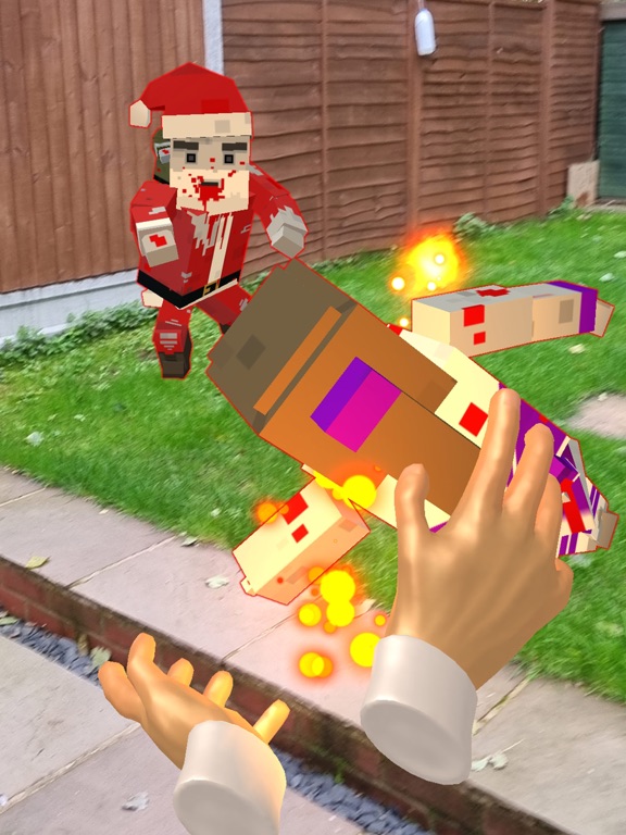 Zombie VS Chi Master AR iPad  Screenshots