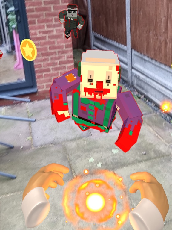 Zombie VS Chi Master AR iPad  Screenshots