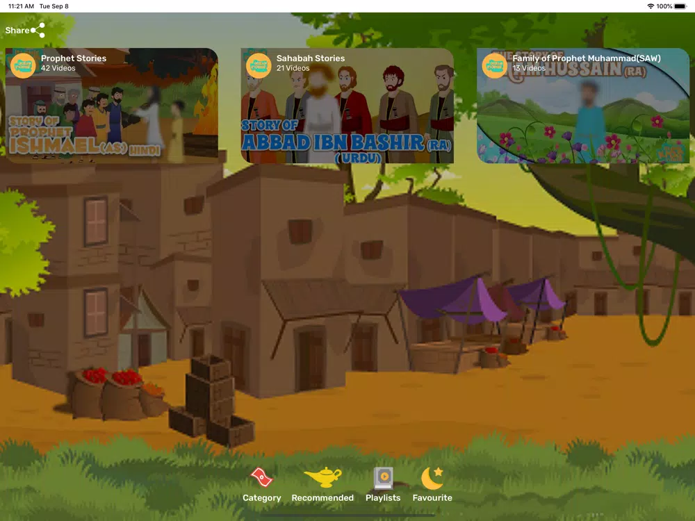Stories of The Prophets-Quran iPad Screenshots