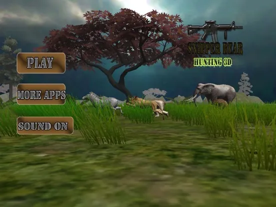 Sniper Bear Hunting 3D iPad  Screenshots