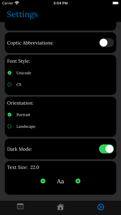 Coptic Agpeya Screenshots