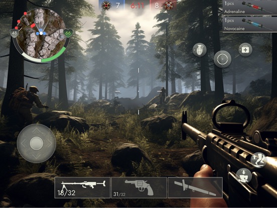 WW2 Frontline 1942: Shooter iPad Screenshots