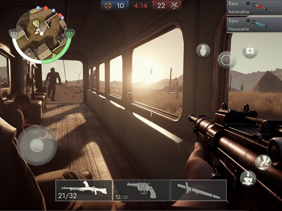 WW2 Frontline 1942: Shooter iPad Screenshots