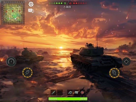 War Tanks: Shooting Battle iPad  স্ক্রিনশট