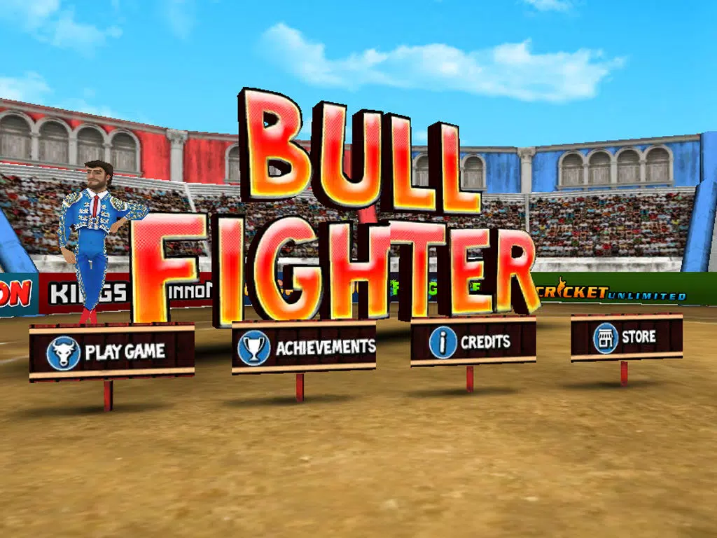 Tangkapan skrin Bull Fighter iPad 