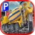 Multi Level - Big Truck, Mixer Truck, Backhoe - Parking Simulator 3D Games