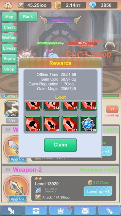 Idle Hero Dungeons Adventure Screenshots