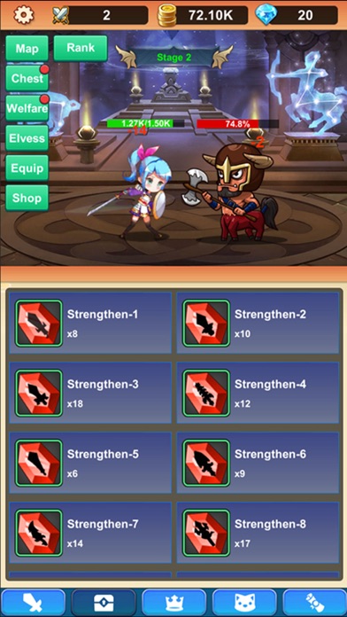 Idle Hero Dungeons Adventure Screenshots