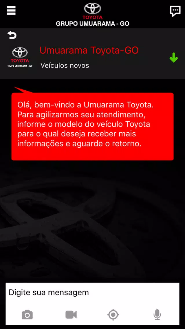 Umuarama Toyota Goiás Screenshots