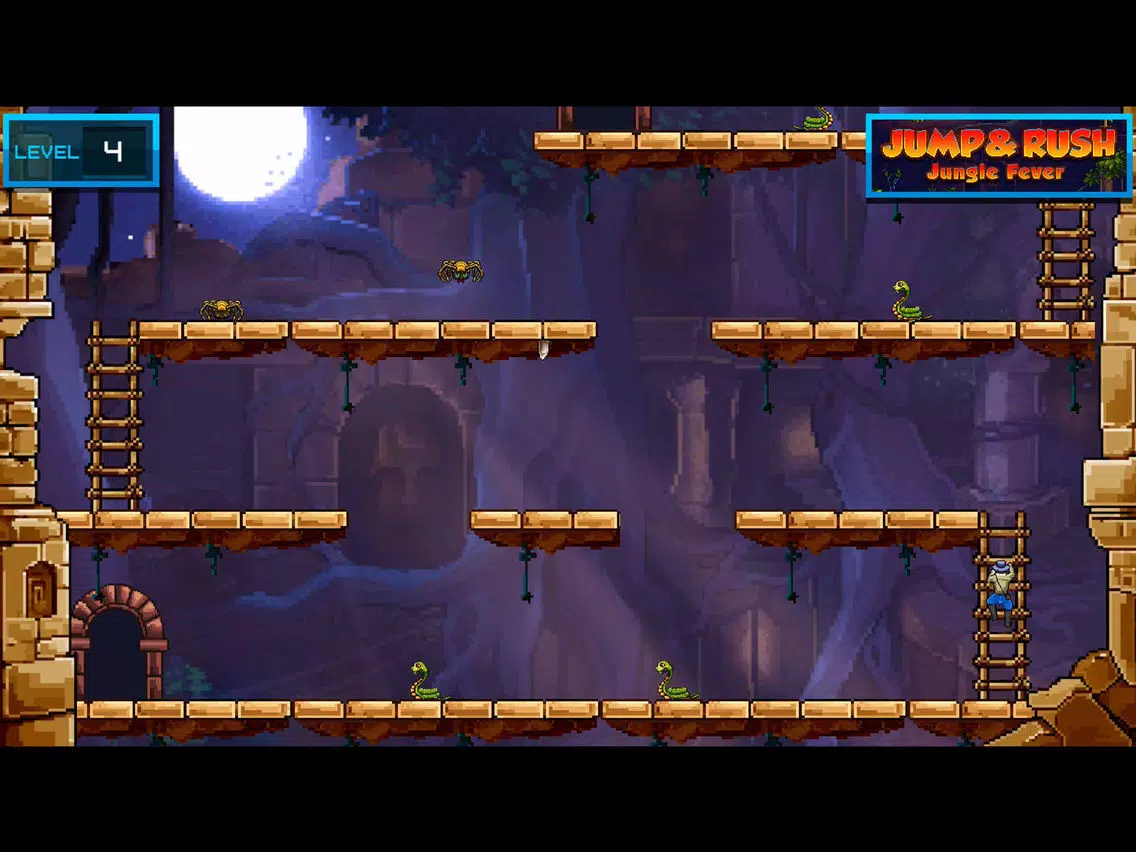 Jump & Rush - Retro Arcade Fun iPad  Screenshots