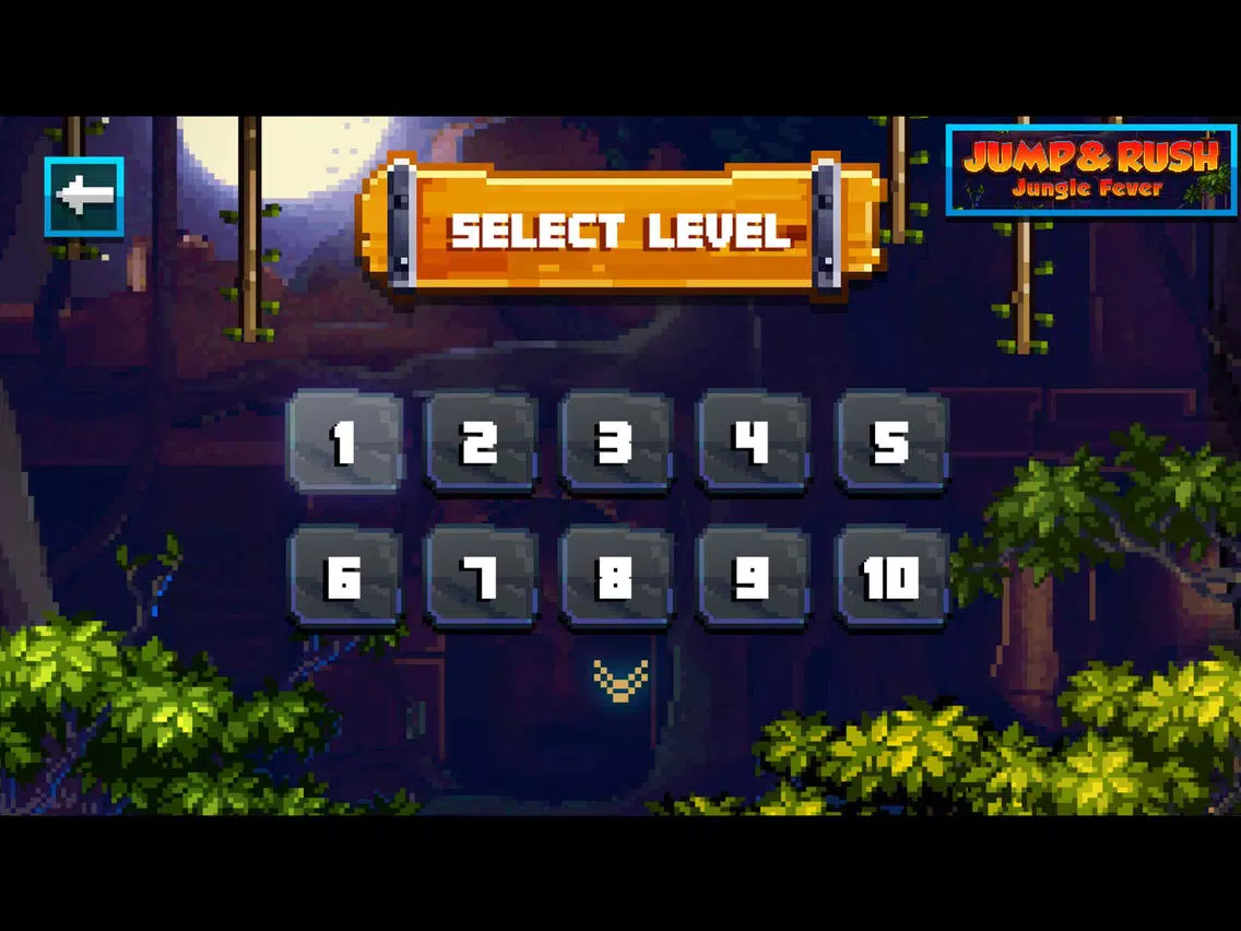 Jump & Rush - Retro Arcade Fun iPad  Screenshots