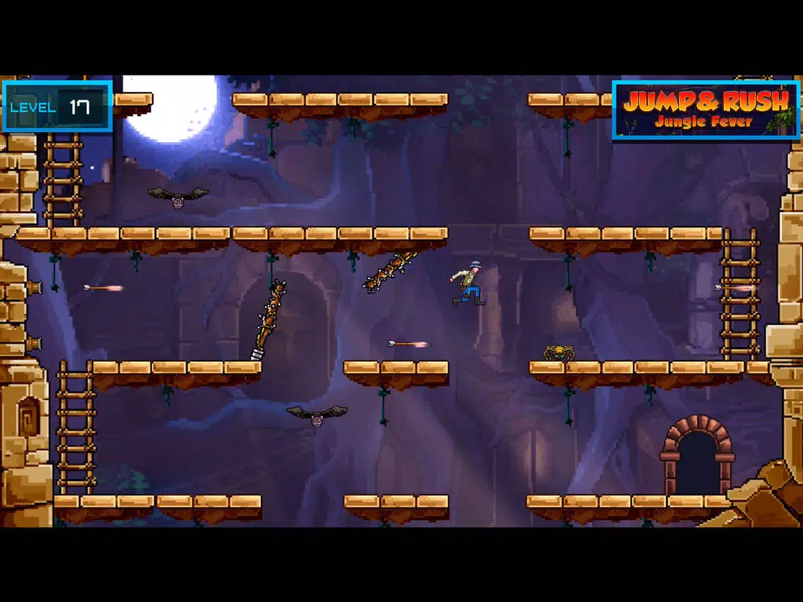 Jump & Rush - Retro Arcade Fun iPad  Screenshots