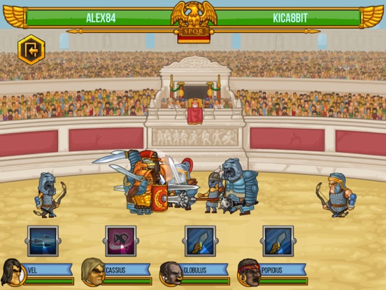 Capturas de tela do Gods of Arena: Online Battles iPad 