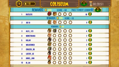 Capturas de tela do Gods of Arena: Online Battles
