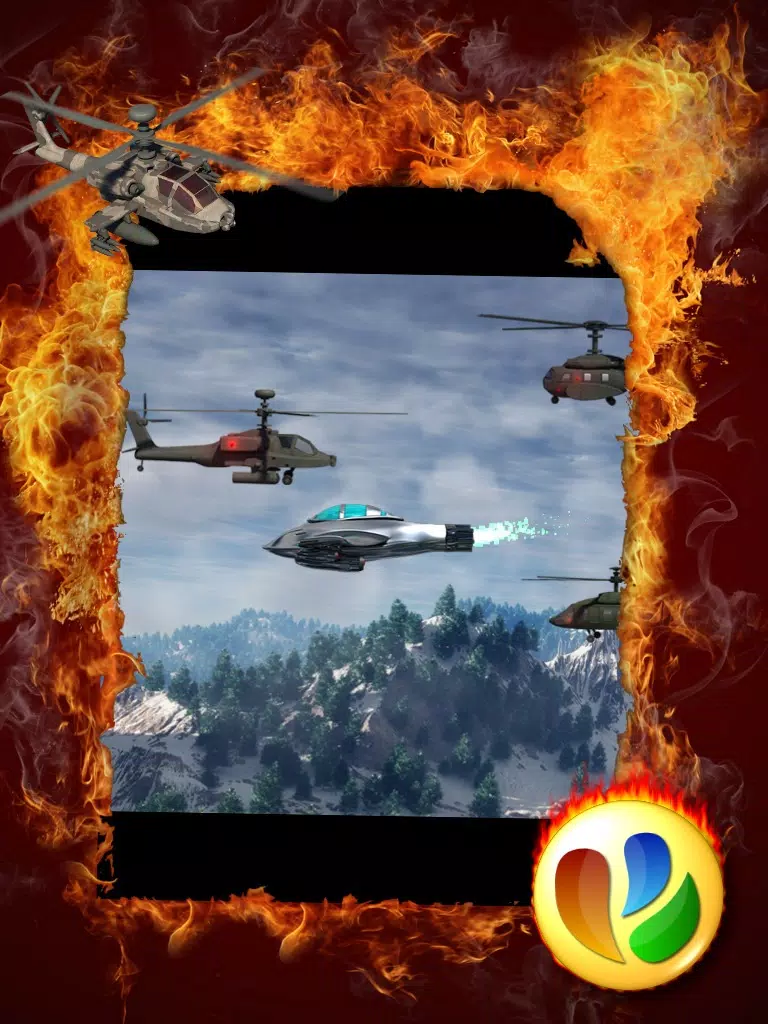 Capturas de pantalla de Dogfight Choppers - Free Military Helicopter War Game iPad 