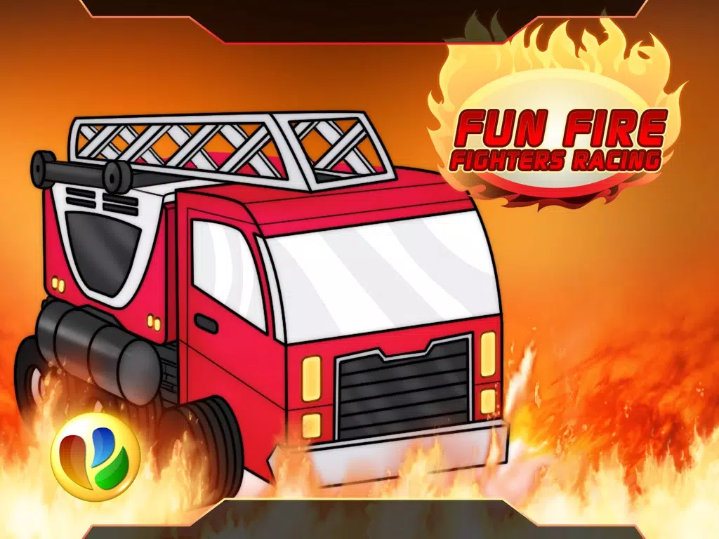 Fun Fire Fighters Racing Game iPad Screenshots