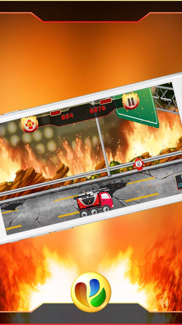 Fun Fire Fighters Racing Game Screenshots