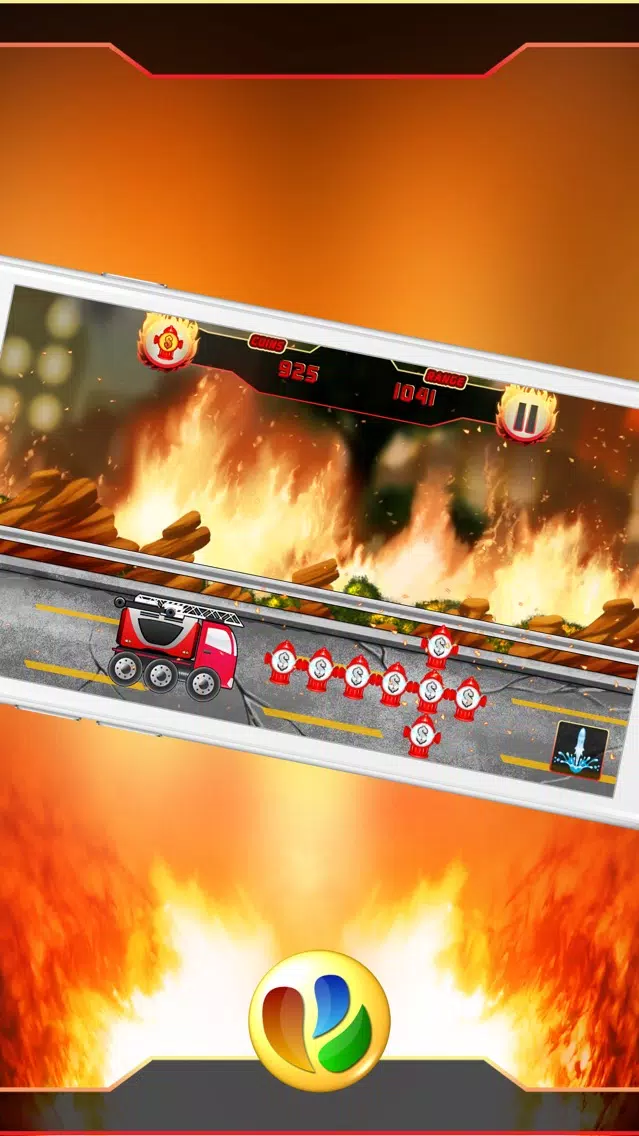 Fun Fire Fighters Racing Game Screenshots