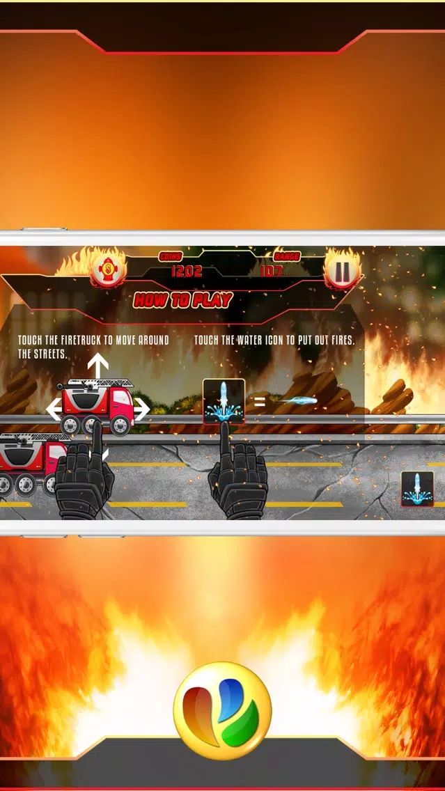 Fun Fire Fighters Racing Game Screenshots