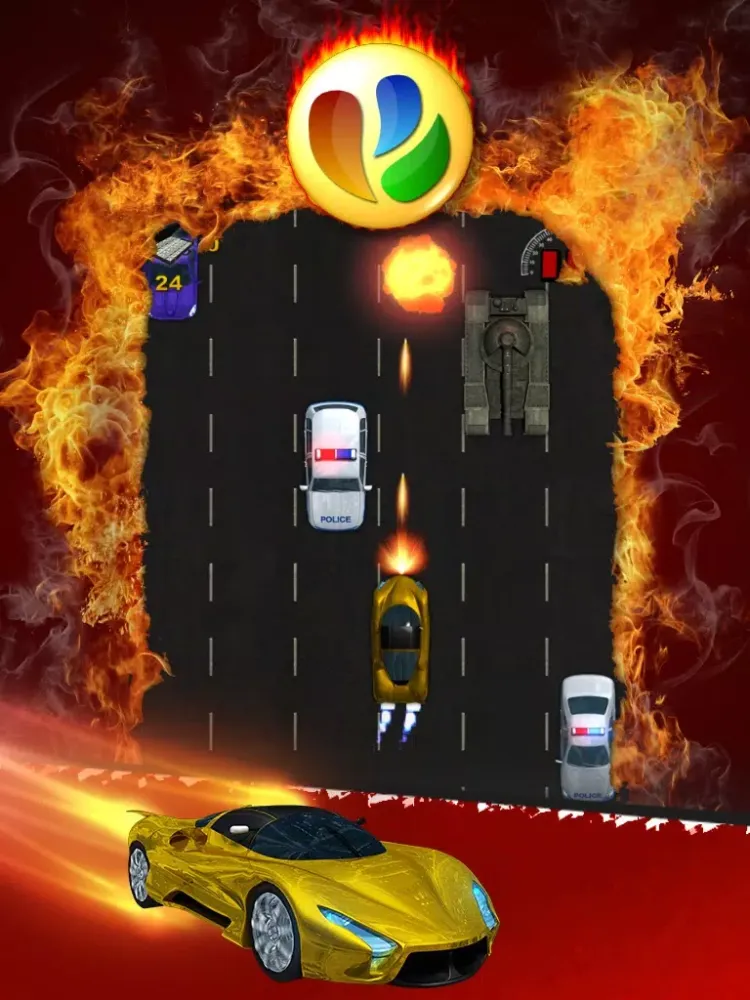 Gangsters vs. Cops Racing Game iPad Screenshots