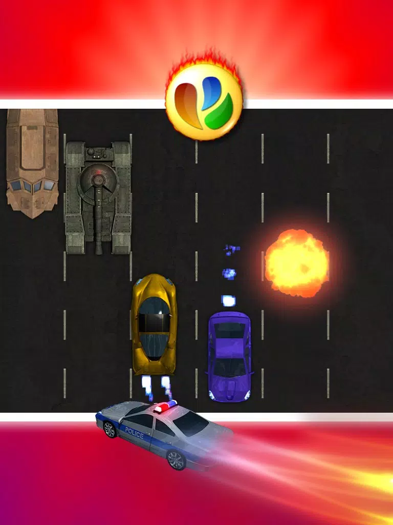 Gangsters vs. Cops Racing Game iPad  Screenshots