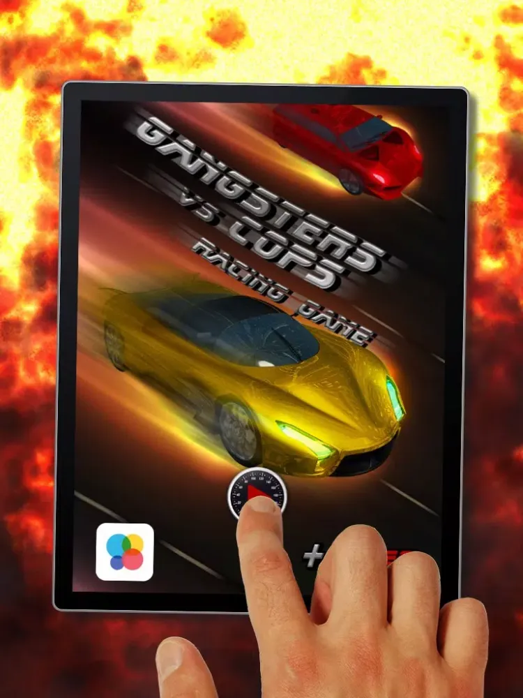 Gangsters vs. Cops Racing Game iPad Screenshots