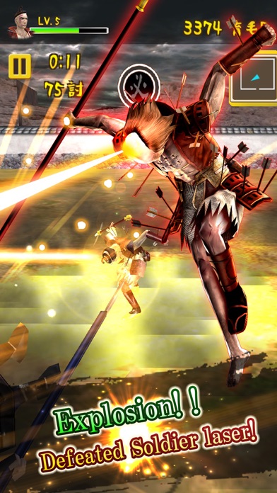 Ảnh chụp màn hình của Stylish Defeated Soldier ～Yukimura Sanada～