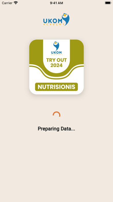 Tryout UKOM Nutrisionis Screenshots