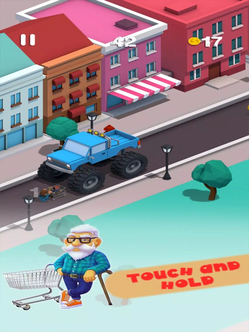 Grandpa And Cart : Skater iPad  Ekran Görüntüleri