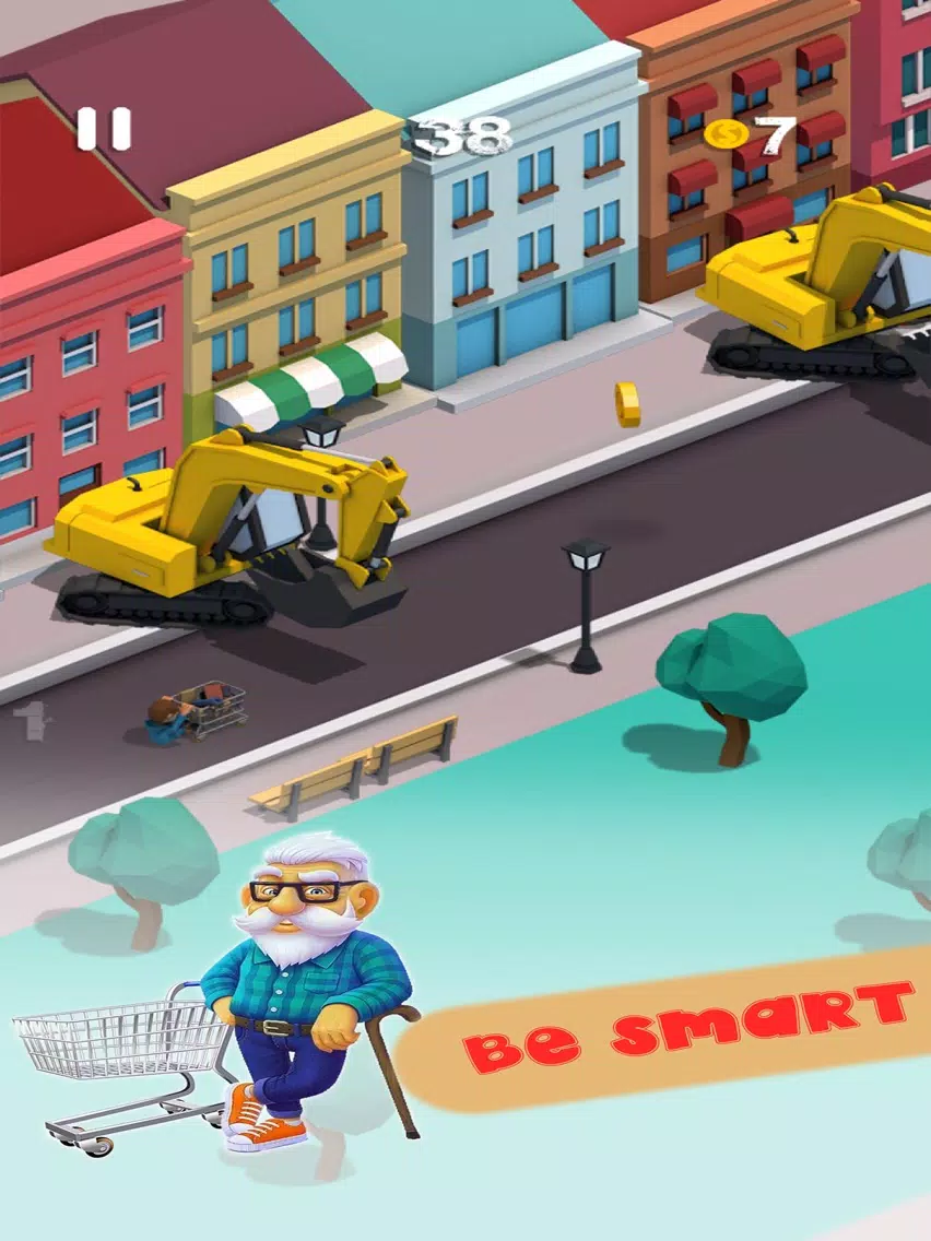 Grandpa And Cart : Skater iPad  Ekran Görüntüleri