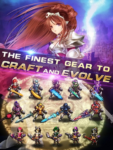 Ảnh chụp màn hình của Dragon Slayer : deluxe RPG iPad 