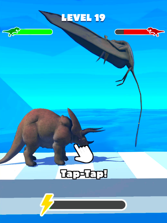 Capturas de pantalla de Dino Run 3D - Dinosaur Race iPad 