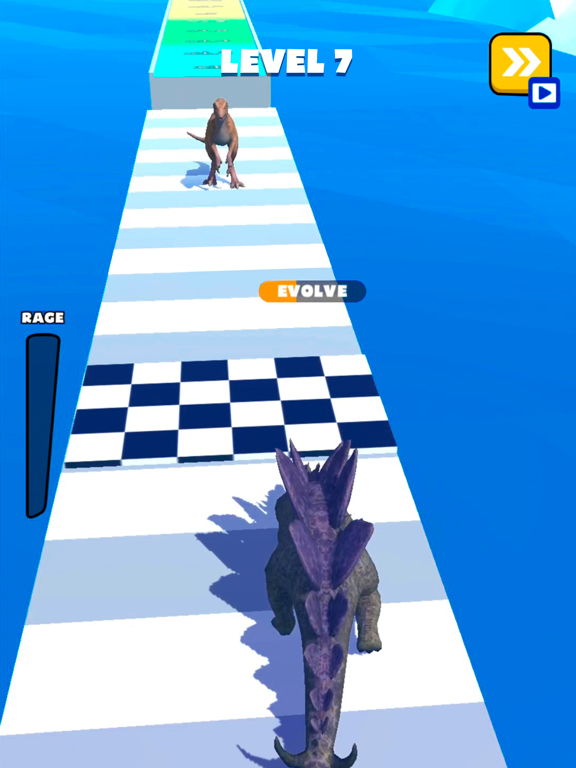 Capturas de pantalla de Dino Run 3D - Dinosaur Race iPad 