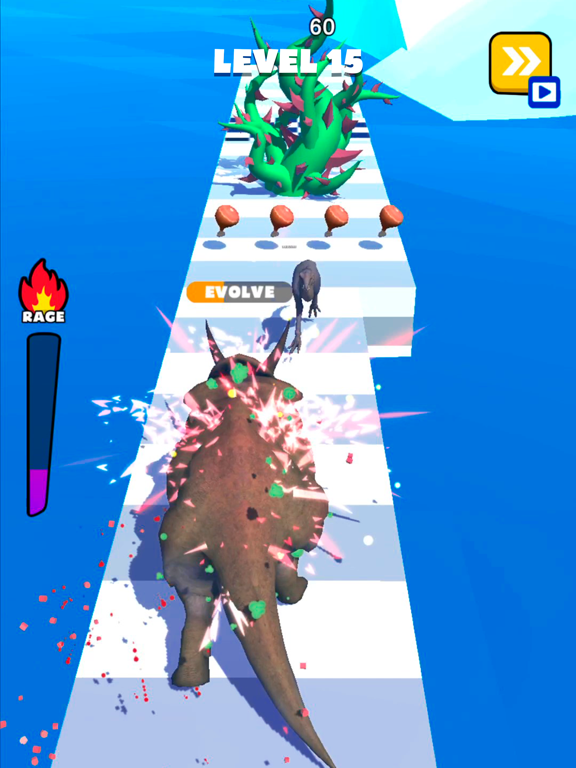 Capturas de pantalla de Dino Run 3D - Dinosaur Race iPad 
